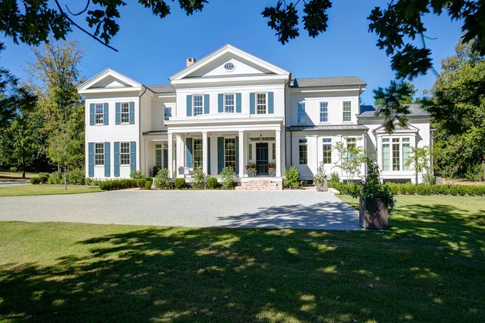 Middlecreek Greek Revival Farmhouse Parkinson Building Group